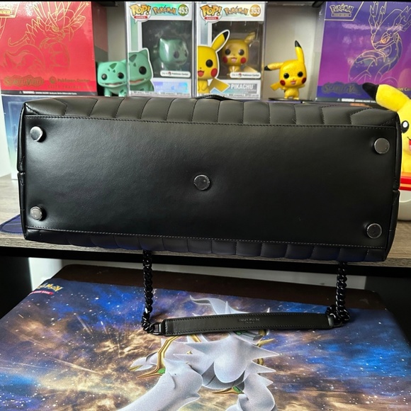 Saint Laurent YSL Monogram Large Quilted Shoulder Bag - Picture 6 of 10